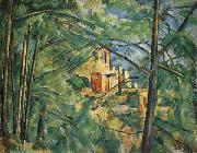Paul Cezanne The Chateau Noir France oil painting artist